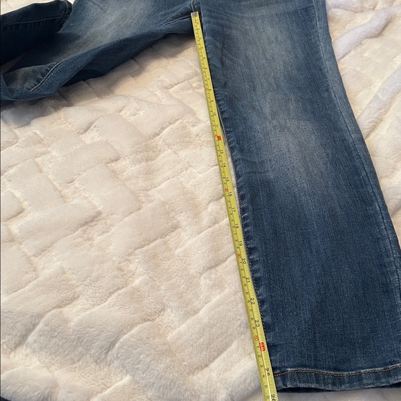 Judy Blue Dark Blue Relaxed Fit Skinny Jeans size 7/28 - Picture 4 of 5